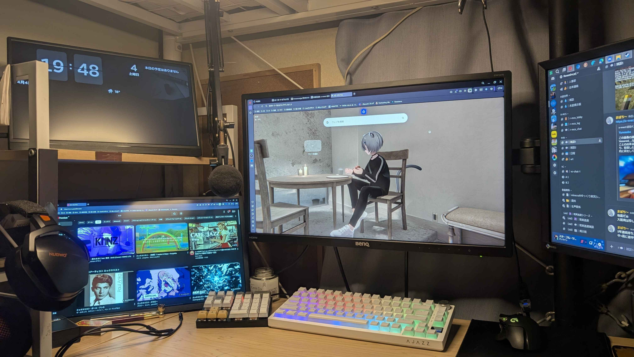 4枚目のモニター、なぜか映らない問題。　　　　　結論：USB-Cで一発だった